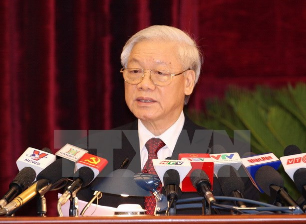 Clausuran pleno del Comité Central del Partido Comunista de Vietnam ảnh 1
