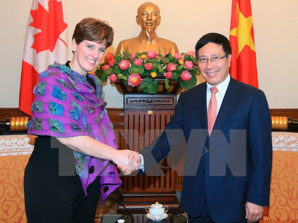 Considera Vietnam importantes relaciones integrales con Canadá ảnh 1 Considera Vietnam importantes relaciones integrales con Canadá ảnh 1
