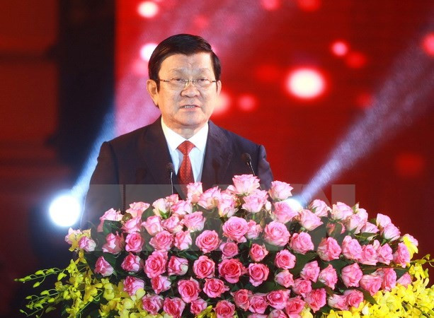 Presidente de Vietnam se reúne con exprisioneros de guerra ảnh 1 Presidente de Vietnam se reúne con exprisioneros de guerra ảnh 1
