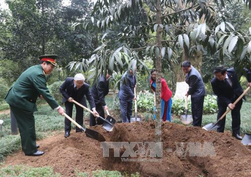 Líder partidista rinde homenaje al presidente Ho Chi Minh ảnh 1 Líder partidista rinde homenaje al presidente Ho Chi Minh ảnh 1