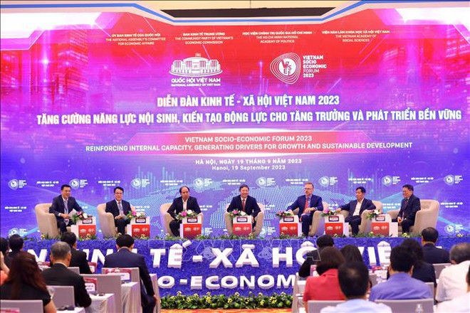 Clausuran Foro socioeconómico de Vietnam 2023 ảnh 2 Clausuran Foro socioeconómico de Vietnam 2023 ảnh 2