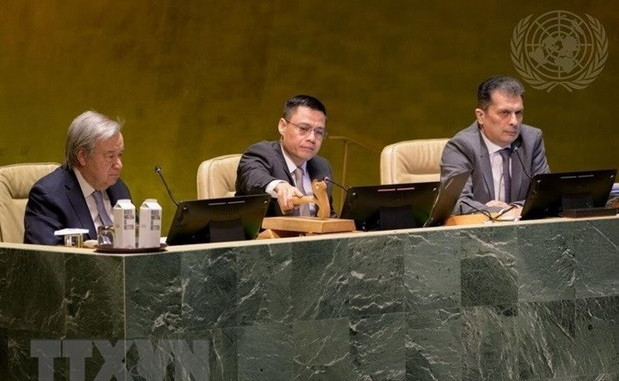 Vietnam participa activamente en el trabajo común de las Naciones Unidas ảnh 1 Vietnam participa activamente en el trabajo común de las Naciones Unidas ảnh 1