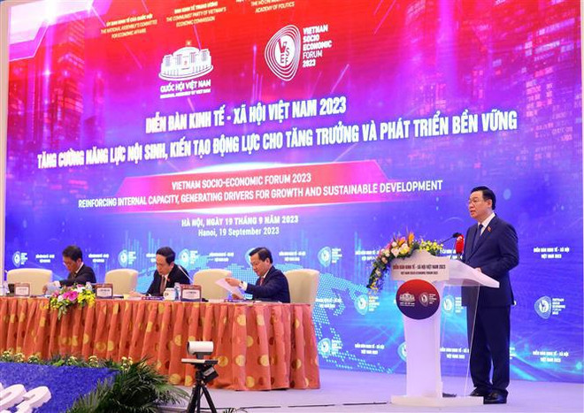 Inauguran Foro Socioeconómico de Vietnam 2023 ảnh 2 Inauguran Foro Socioeconómico de Vietnam 2023 ảnh 2