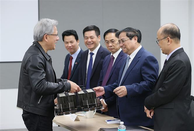 Premier vietnamita visita principales compañías tecnológicas de Estados Unidos y el mundo ảnh 1 Premier vietnamita visita principales compañías tecnológicas de Estados Unidos y el mundo ảnh 1
