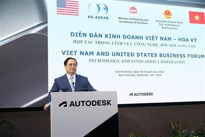 Empresas vietnamitas y estadounidenses fomentan cooperación en tecnología e innovación ảnh 1 Empresas vietnamitas y estadounidenses fomentan cooperación en tecnología e innovación ảnh 1