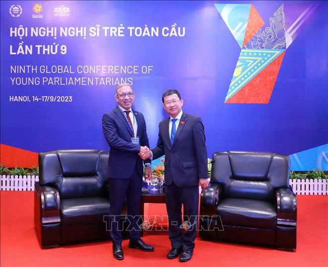 Dirigente de Asamblea Nacional de Vietnam recibe al Presidente de la UIP ảnh 1 Dirigente de Asamblea Nacional de Vietnam recibe al Presidente de la UIP ảnh 1