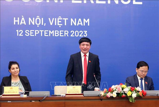 Resalta buenos preparativos de Vietnam para Conferencia Mundial de Jóvenes Parlamentarios ảnh 2 Resalta buenos preparativos de Vietnam para Conferencia Mundial de Jóvenes Parlamentarios ảnh 2