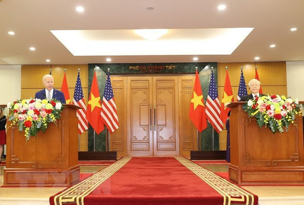 Vietnam coordinará con EE.UU. para concretar la Declaración Conjunta, afirma portavoz ảnh 2 Vietnam coordinará con EE.UU. para concretar la Declaración Conjunta, afirma portavoz ảnh 2