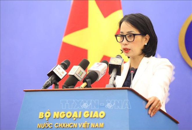 Vietnam coordinará con EE.UU. para concretar la Declaración Conjunta, afirma portavoz ảnh 1 Vietnam coordinará con EE.UU. para concretar la Declaración Conjunta, afirma portavoz ảnh 1