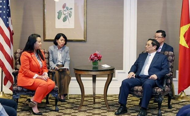 Premier vietnamita recibe a políticos del Área de Bahía de San Francisco ảnh 1 Premier vietnamita recibe a políticos del Área de Bahía de San Francisco ảnh 1