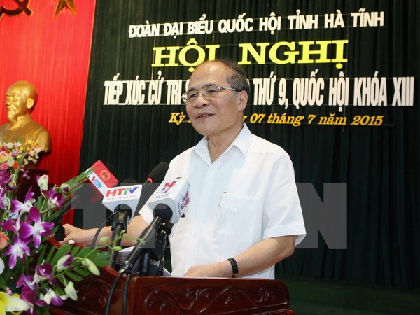 Presidente de parlamento dialoga con votantes en provincia central ảnh 1