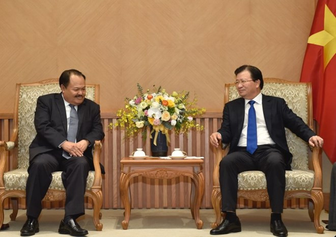 Respalda Vicepremier de Vietnam acuerdo de cooperación energética con Laos ảnh 1 Respalda Vicepremier de Vietnam acuerdo de cooperación energética con Laos ảnh 1