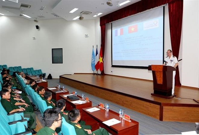 Revisa Vietnam preparación de fuerza de zapadores para misiones de paz ảnh 1 Revisa Vietnam preparación de fuerza de zapadores para misiones de paz ảnh 1