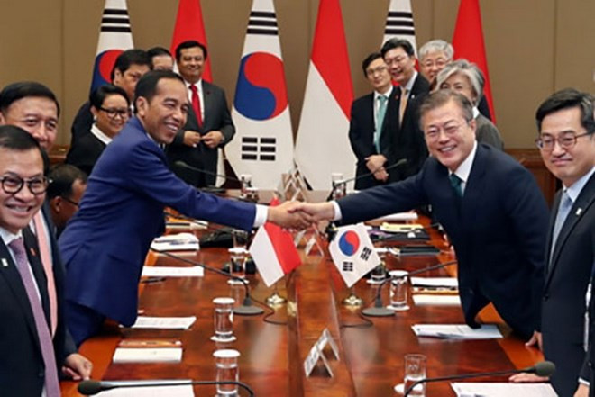 Corea del Sur reanuda negociaciones sobre acuerdo comercial con Indonesia ảnh 1