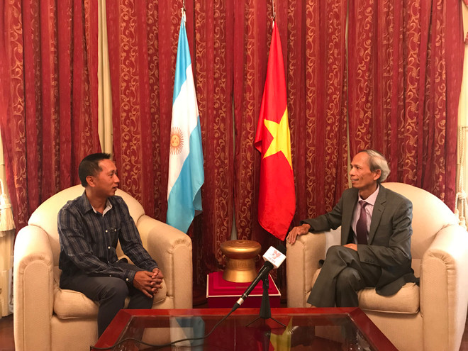 Visita del presidente argentino a Vietnam marcará hito importante en nexos bilaterales, afirma embajador ảnh 1 Visita del presidente argentino a Vietnam marcará hito importante en nexos bilaterales, afirma embajador ảnh 1