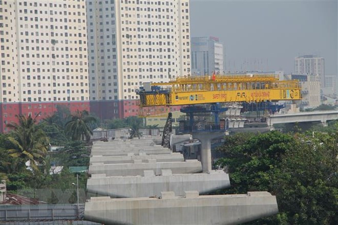 Concluirá Ciudad Ho Chi Minh construcción de su primera línea de metro en 2020 ảnh 1 Concluirá Ciudad Ho Chi Minh construcción de su primera línea de metro en 2020 ảnh 1
