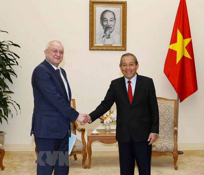 Aboga Vicepremier de Vietnam por impulsar cooperación anticorrupción con Rusia ảnh 1 Aboga Vicepremier de Vietnam por impulsar cooperación anticorrupción con Rusia ảnh 1