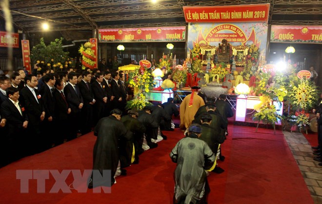 Celebran en Vietnam Festival del Templo Tran de Thai Binh ảnh 1 Celebran en Vietnam Festival del Templo Tran de Thai Binh ảnh 1