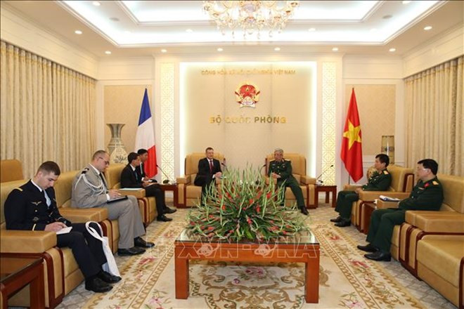 Destacan nexos entre Vietnam y Francia en defensa ảnh 1 Destacan nexos entre Vietnam y Francia en defensa ảnh 1
