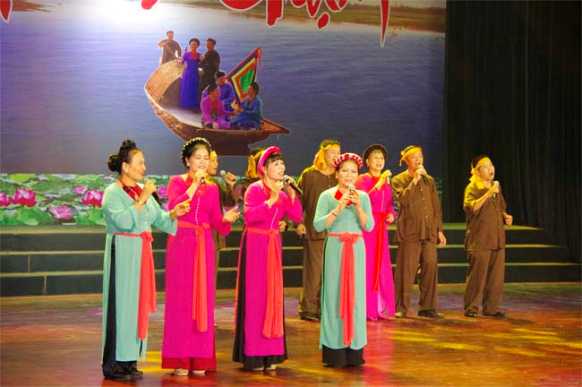 Canto folklórico Vi giam de Nghe Tinh ảnh 1 Canto folklórico Vi giam de Nghe Tinh ảnh 1