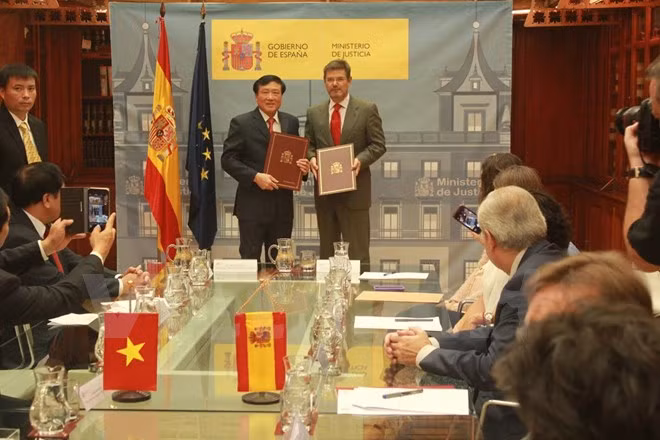 Robustecen Vietnam y España cooperación judicial ảnh 1
