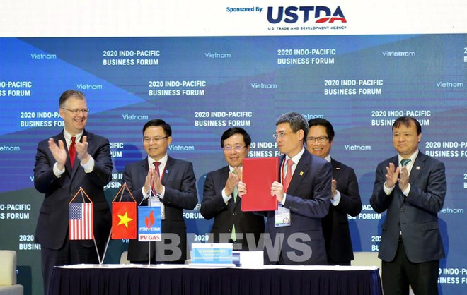 Corporación de Gas vietnamita y grupo estadounidense firman contrato de cooperación ảnh 1 Corporación de Gas vietnamita y grupo estadounidense firman contrato de cooperación ảnh 1