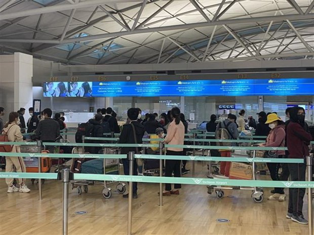 Repatrian unos 350 vietnamitas de Canadá y Corea del Sur a casa ảnh 1