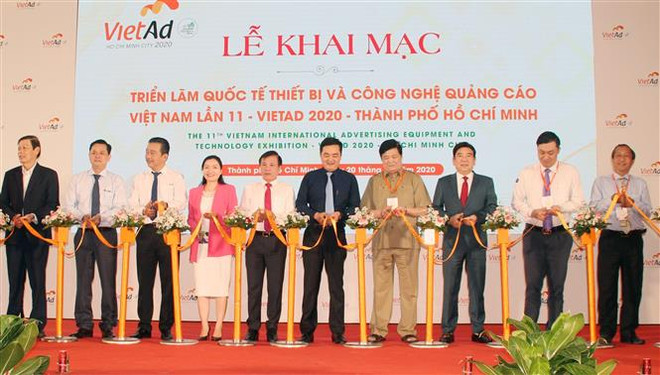 Inauguran en Vietnam exposición internacional de equipos y tecnología de publicidad ảnh 1 Inauguran en Vietnam exposición internacional de equipos y tecnología de publicidad ảnh 1