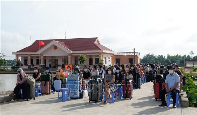 Más de 200 vietnamitas cumplieron período de cuarentena en la provincia vietnamita de Long An ảnh 1 Más de 200 vietnamitas cumplieron período de cuarentena en la provincia vietnamita de Long An ảnh 1