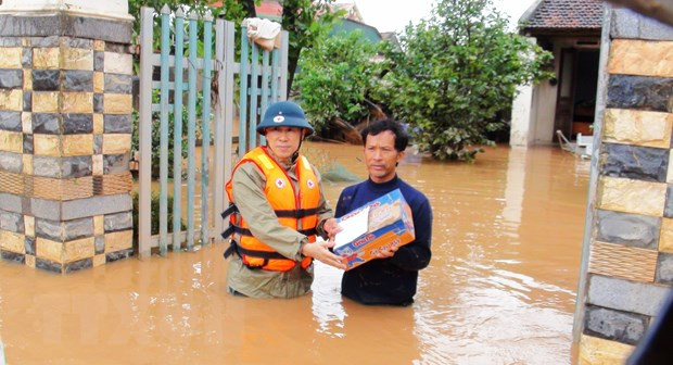 Solidariza consejera de Estado myanmena con Vietnam por secuelas de desastres naturales ảnh 1
