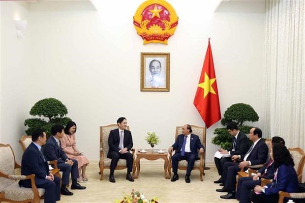 Primer ministro de Vietnam recibe a vicepresidente de Samsung ảnh 1 Primer ministro de Vietnam recibe a vicepresidente de Samsung ảnh 1