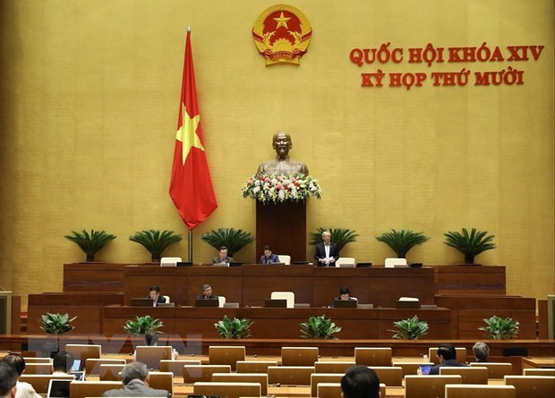 Parlamento vietnamita continúa debates sobre proyectos legales ảnh 1 Parlamento vietnamita continúa debates sobre proyectos legales ảnh 1