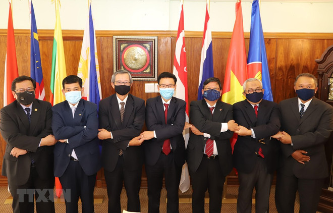 Embajadores de la ASEAN en Sudáfrica alaban preparativos de Vietnam para XXXVII Cumbre de la agrupación ảnh 1