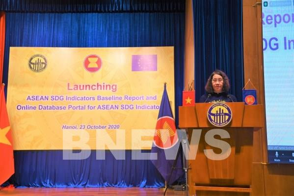 Divulgan informe de referencia sobre Objetivos de Desarrollo Sostenible de ASEAN ảnh 1 Divulgan informe de referencia sobre Objetivos de Desarrollo Sostenible de ASEAN ảnh 1