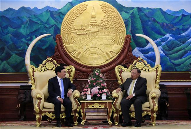 Vietnam y Laos buscan intensificar relaciones en todas las esferas ảnh 1 Vietnam y Laos buscan intensificar relaciones en todas las esferas ảnh 1