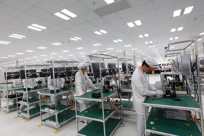 Alto incremento de la exportación de teléfonos móviles de Vietnam ảnh 1