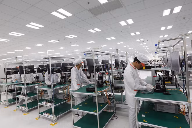 Alto incremento de la exportación de teléfonos móviles de Vietnam ảnh 1