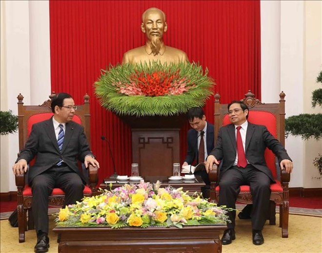 Partidos Comunistas de Vietnam y Japón fortalecen cooperación ảnh 1 Partidos Comunistas de Vietnam y Japón fortalecen cooperación ảnh 1