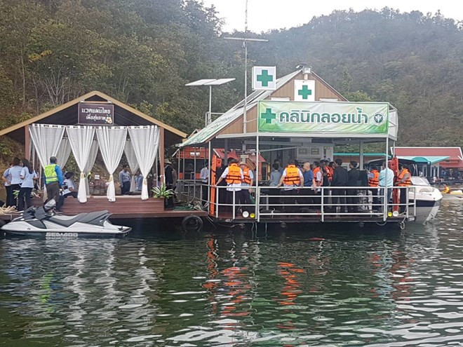 Tailandia debuta con su primera clínica flotante para hacer frente a accidentes ảnh 1 Tailandia debuta con su primera clínica flotante para hacer frente a accidentes ảnh 1