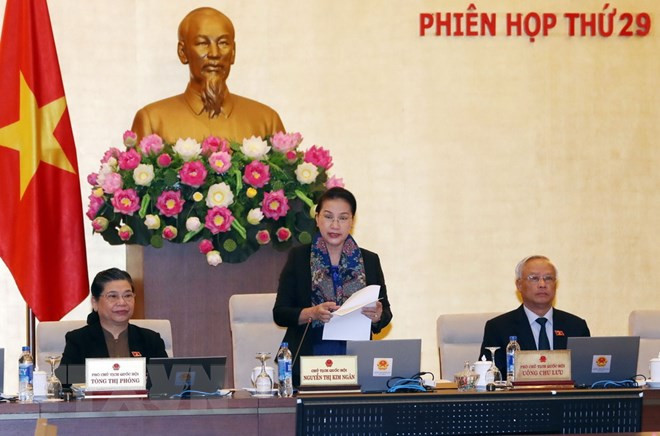 Inauguran reunión 29 del Comité Permanente del Parlamento vietnamita ảnh 1