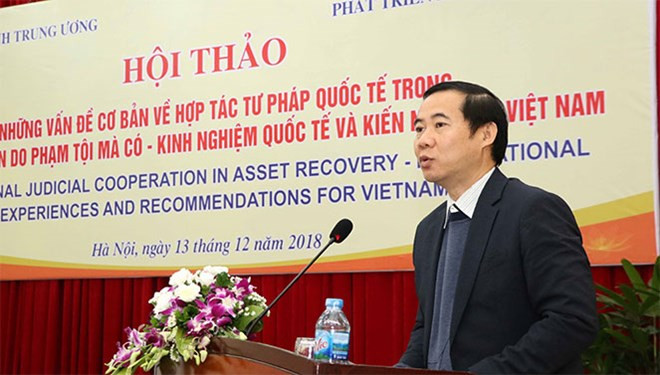 Debate en Vietnam cooperación en recuperación de activos derivados del delito ảnh 1 Debate en Vietnam cooperación en recuperación de activos derivados del delito ảnh 1