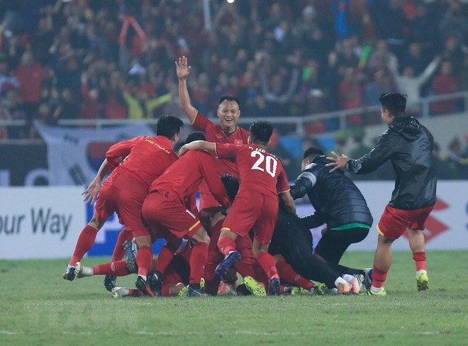 Selecciona nacional de fútbol de Vietnam impresionan a medios internacionales ảnh 1 Selecciona nacional de fútbol de Vietnam impresionan a medios internacionales ảnh 1