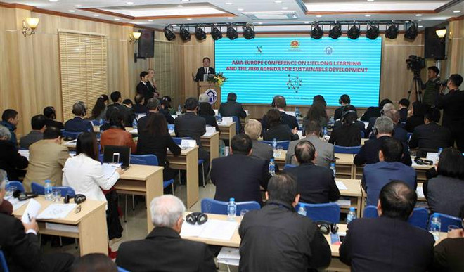 Países de ASEM intercambian en Vietnam experiencias sobre estudio por toda la vida ảnh 1 Países de ASEM intercambian en Vietnam experiencias sobre estudio por toda la vida ảnh 1