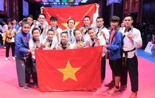Vietnam gana dos oros de taekwondo en campeonato asiático ảnh 1 Vietnam gana dos oros de taekwondo en campeonato asiático ảnh 1