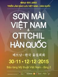 En Hanoi exposición de arte de laca de Vietnam y Sudcorea ảnh 1 En Hanoi exposición de arte de laca de Vietnam y Sudcorea ảnh 1