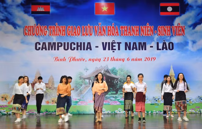 Intercambio juvenil entre Vietnam, Laos y Camboya ảnh 1