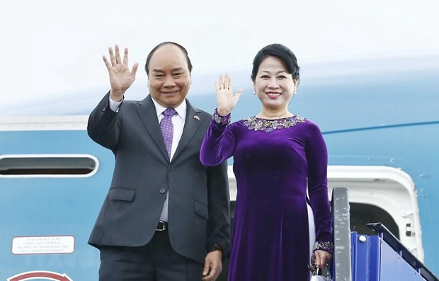 Premier vietnamita llega a Bangkok para participar en la 34 Cumbre de la ASEAN ảnh 1 Premier vietnamita llega a Bangkok para participar en la 34 Cumbre de la ASEAN ảnh 1