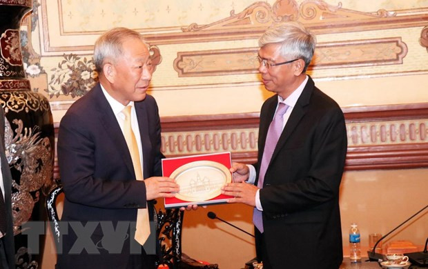 Apoya Ciudad Ho Chi Minh participación de grupo chino en construcción de infraestructuras ảnh 1 Apoya Ciudad Ho Chi Minh participación de grupo chino en construcción de infraestructuras ảnh 1