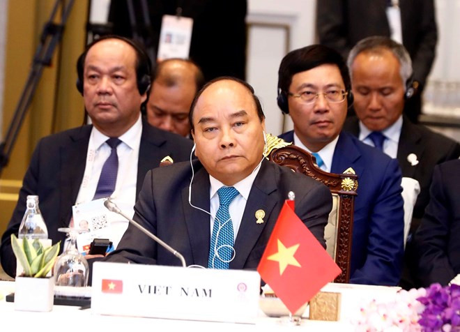 Primer ministro vietnamita asiste a Cumbre de ASEAN ảnh 1 Primer ministro vietnamita asiste a Cumbre de ASEAN ảnh 1