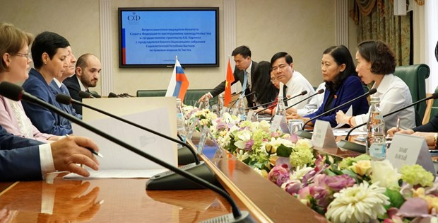 Evalúan la aplicación de los tratados internacionales entre Vietnam y Rusia ảnh 1 Evalúan la aplicación de los tratados internacionales entre Vietnam y Rusia ảnh 1